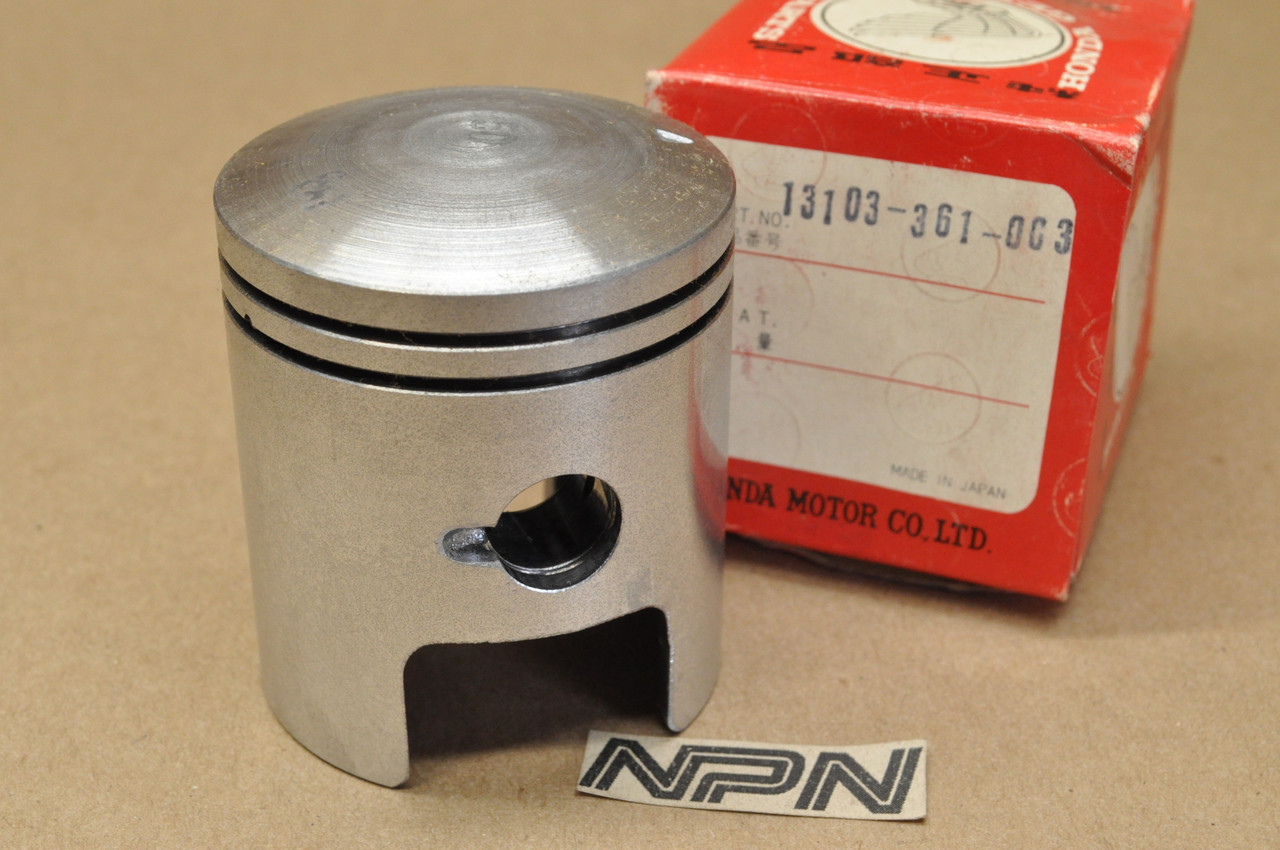 NOS Honda 1974-76 MT125 Elsinore .50 Oversize Piston 13103-361-003