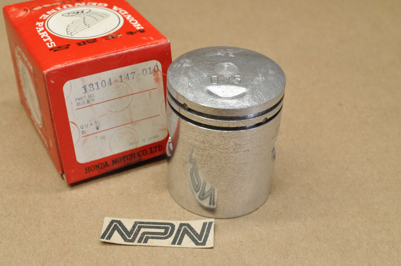 NOS Honda 1979-81 NA50 1978-83 NC50 Express .75 Oversize Piston 13104-147-010