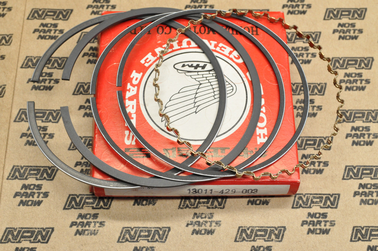 NOS Honda FT500 XL500 XR500 Standard Size Piston Ring Set 13011-429-003
