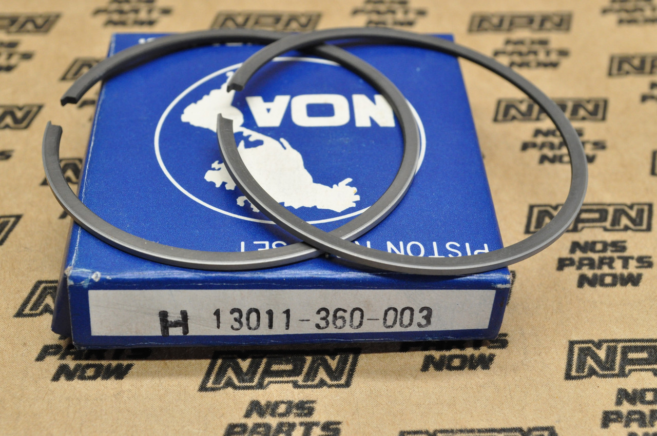 NOS Honda CR125 M NOA Standard Size Piston Ring Set For 1 Piston 13011-360-003