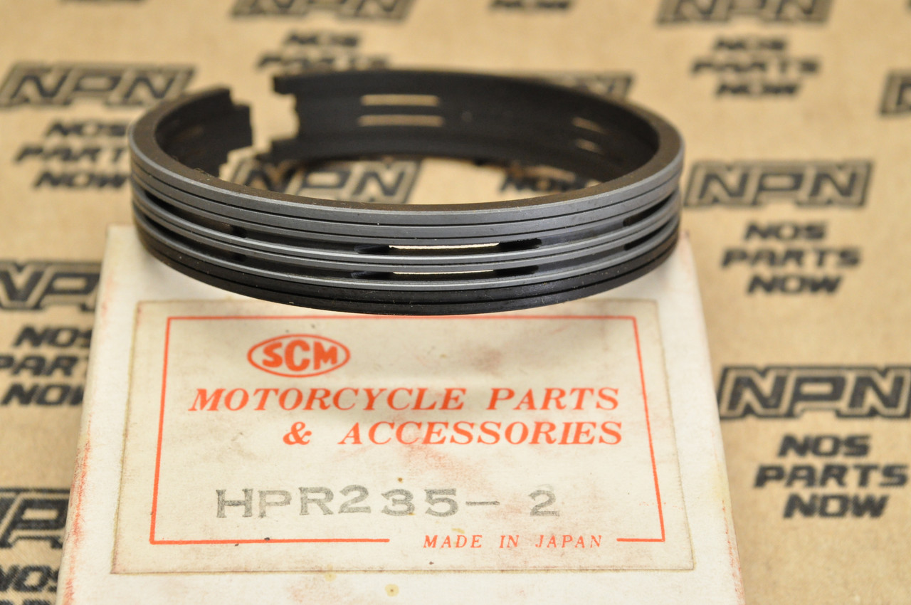 NOS Honda CA175 CB175 CL175 SL175 SCM .50 Oversize Piston Ring Set 13031-302-004