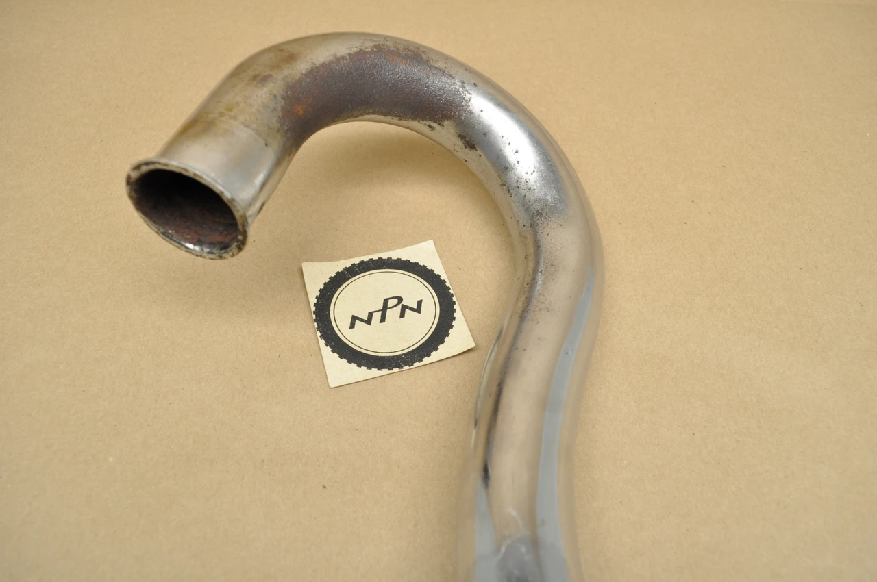 VTG OEM Honda CL72 CL77 Left Chrome Muffler Exhaust Header Pipe 18220-273-000