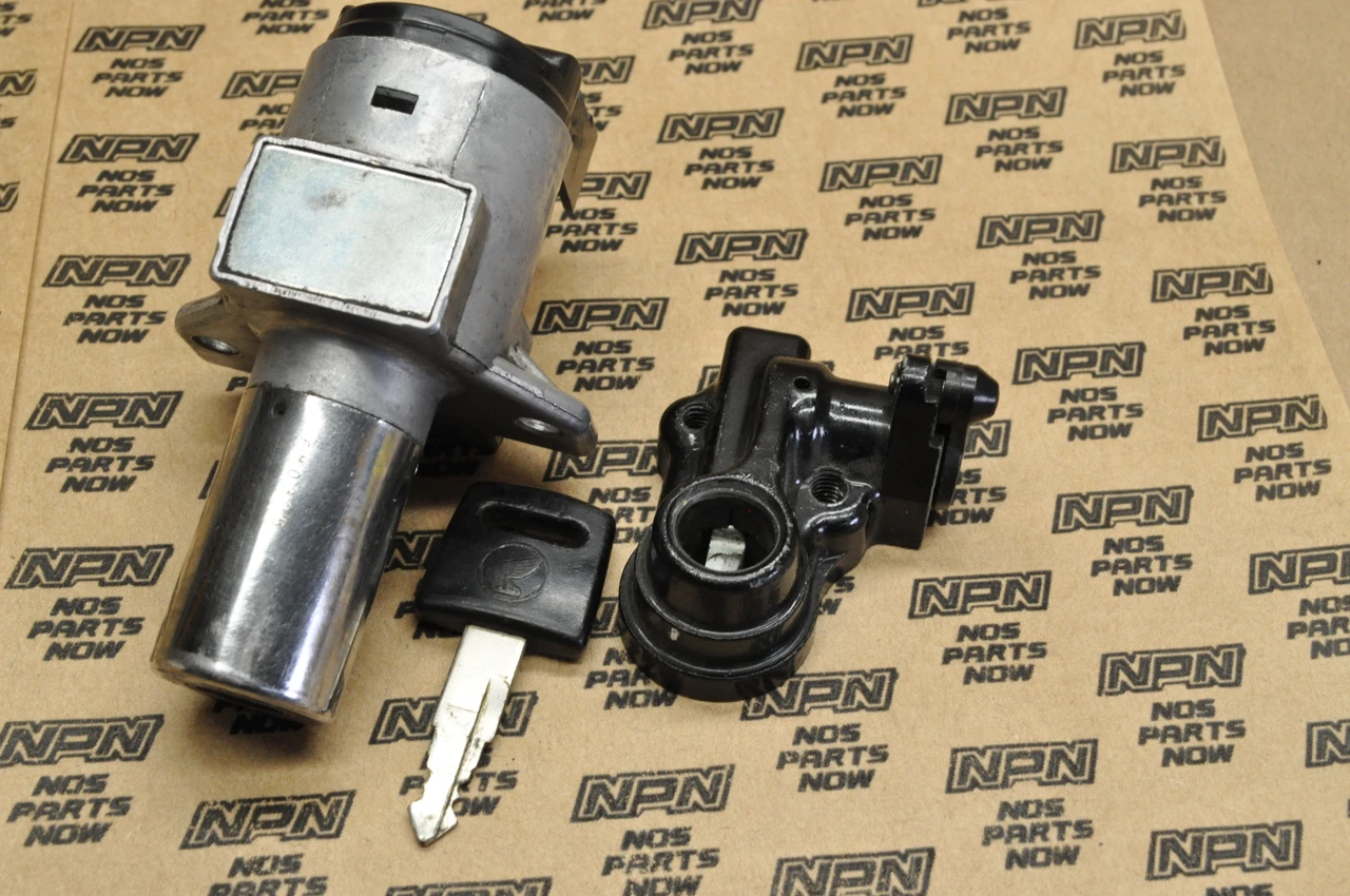 VTG OEM Honda CB400 CB550 CB750 GL1000 Ignition Switch & Seat Lock 35010-377-007