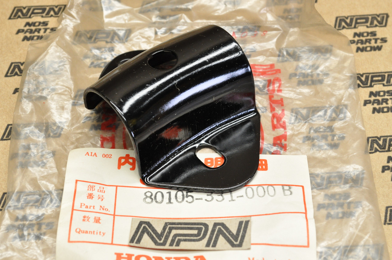 NOS Honda SL125 K0-K2 Black Rear Fender Stay Mount Bracket 80105-331-000 B