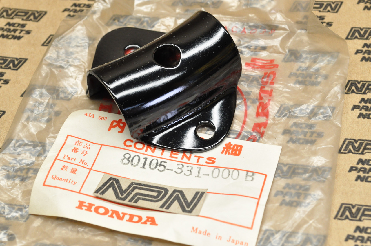 NOS Honda SL125 K0-K2 Black Rear Fender Stay Mount Bracket 80105-331-000 B