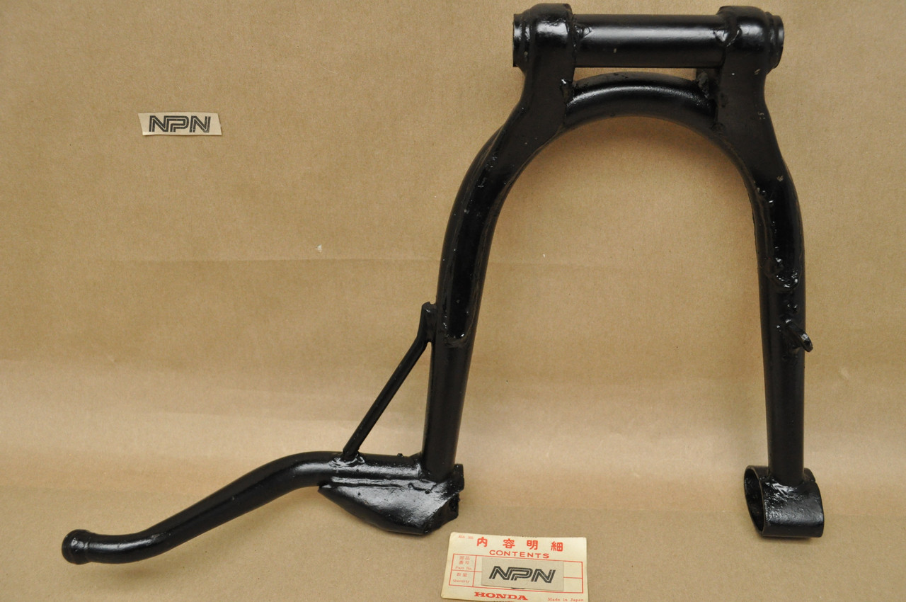 NOS Honda CB750 K0-1976 Black Main Center Kick Stand 50500-300-020