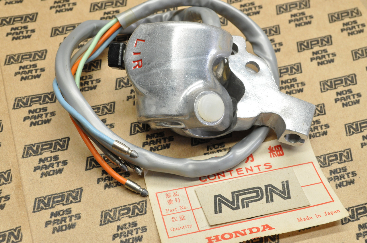 NOS Honda CT90 K2-K5 Handlebar Turn Signal & Horn Switch w/ Perch 35300-102-000
