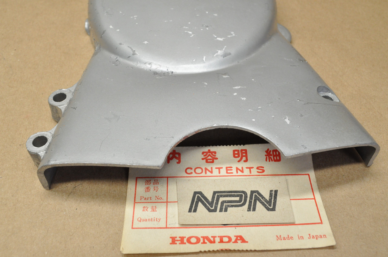 NOS Honda C100 CA100 C105 Left Stator Chain Sprocket Side Cover 11341-001-060