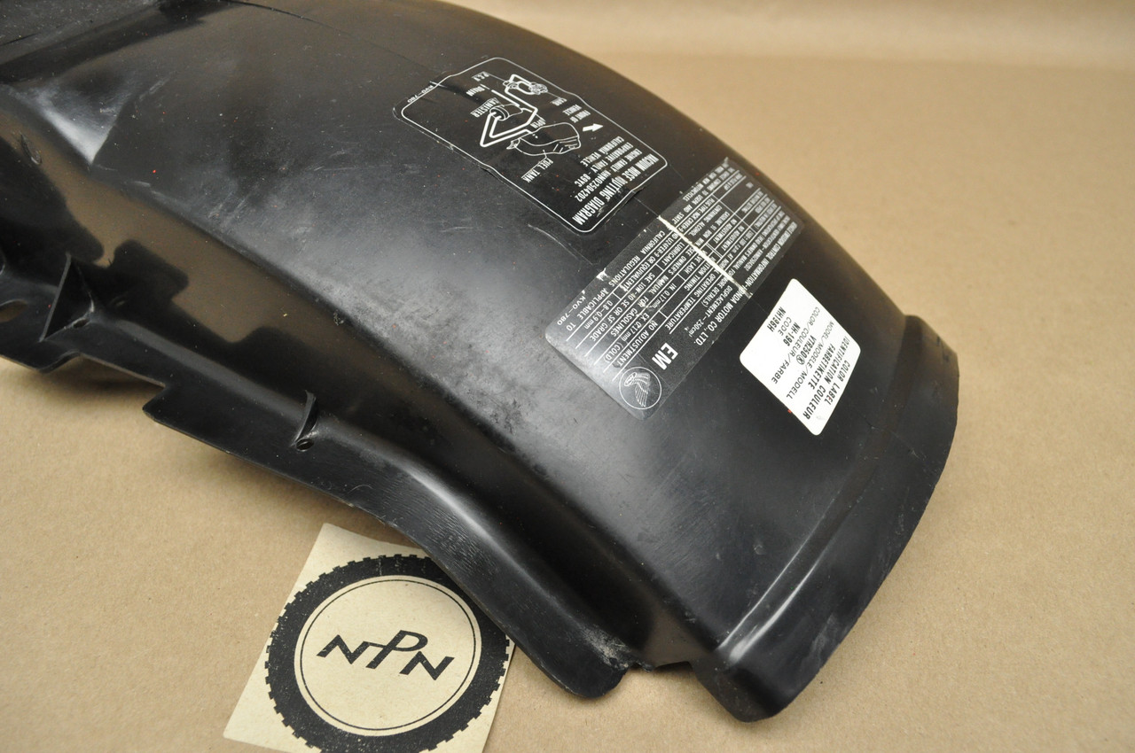 VTG OEM Honda 1988-90 VTR250 Rear Inner Plastic Fender B 80105-KV0-000