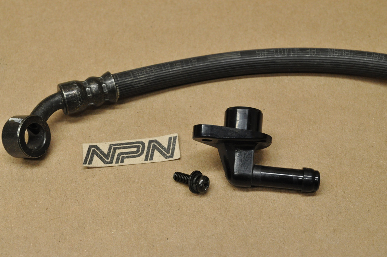 VTG OEM Honda CBR600 RR Rear Brake Master Cylinder w/ Oil Hose 43510-MEE-006