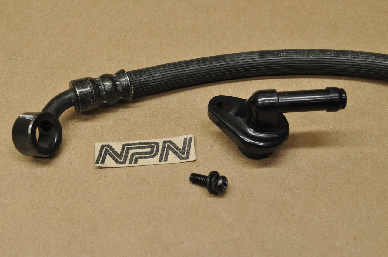 VTG OEM Honda CBR600 RR Rear Brake Master Cylinder w/ Oil Hose 43510-MEE-006