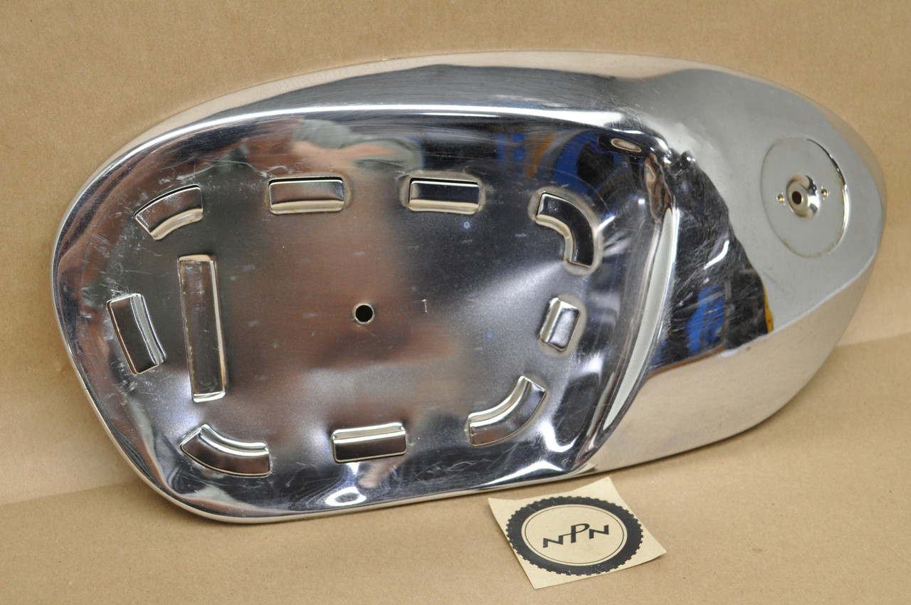 VTG OEM Honda CB160 Chrome Right Side Fuel Gas Tank Cover Panel 17640-216-000