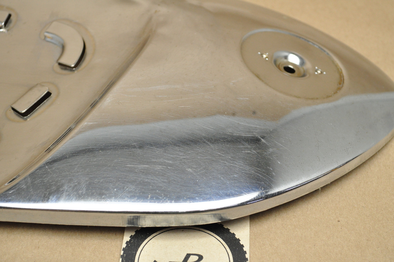 VTG OEM Honda CB160 Chrome Right Side Fuel Gas Tank Cover Panel 17640-216-000