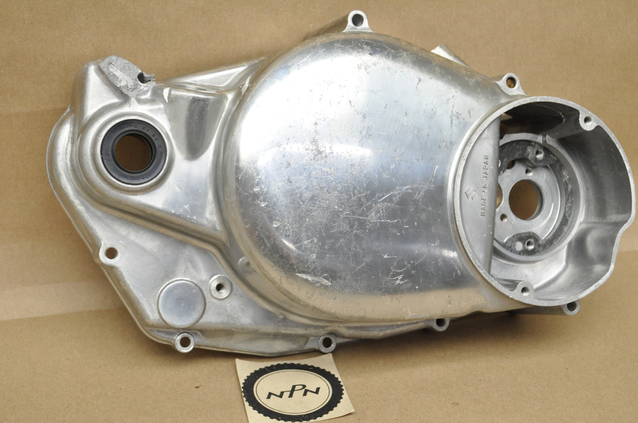 Vtg OEM Suzuki 1969-70 TS250 Right Crank Case Clutch Cover 11340-16401