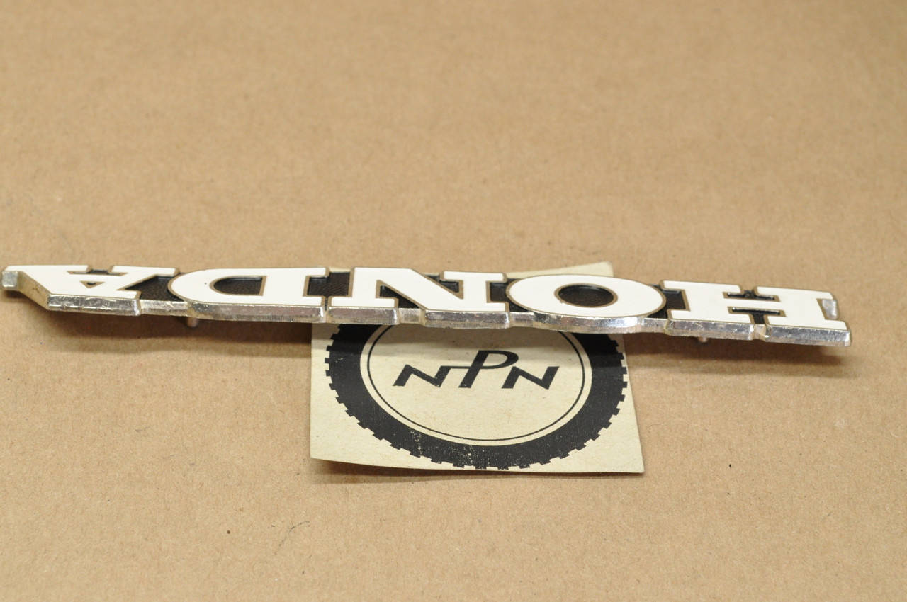 VTG OEM Honda CL450 K4 Right Side Fuel Gas Tank Emblem Badge 87121-320-000