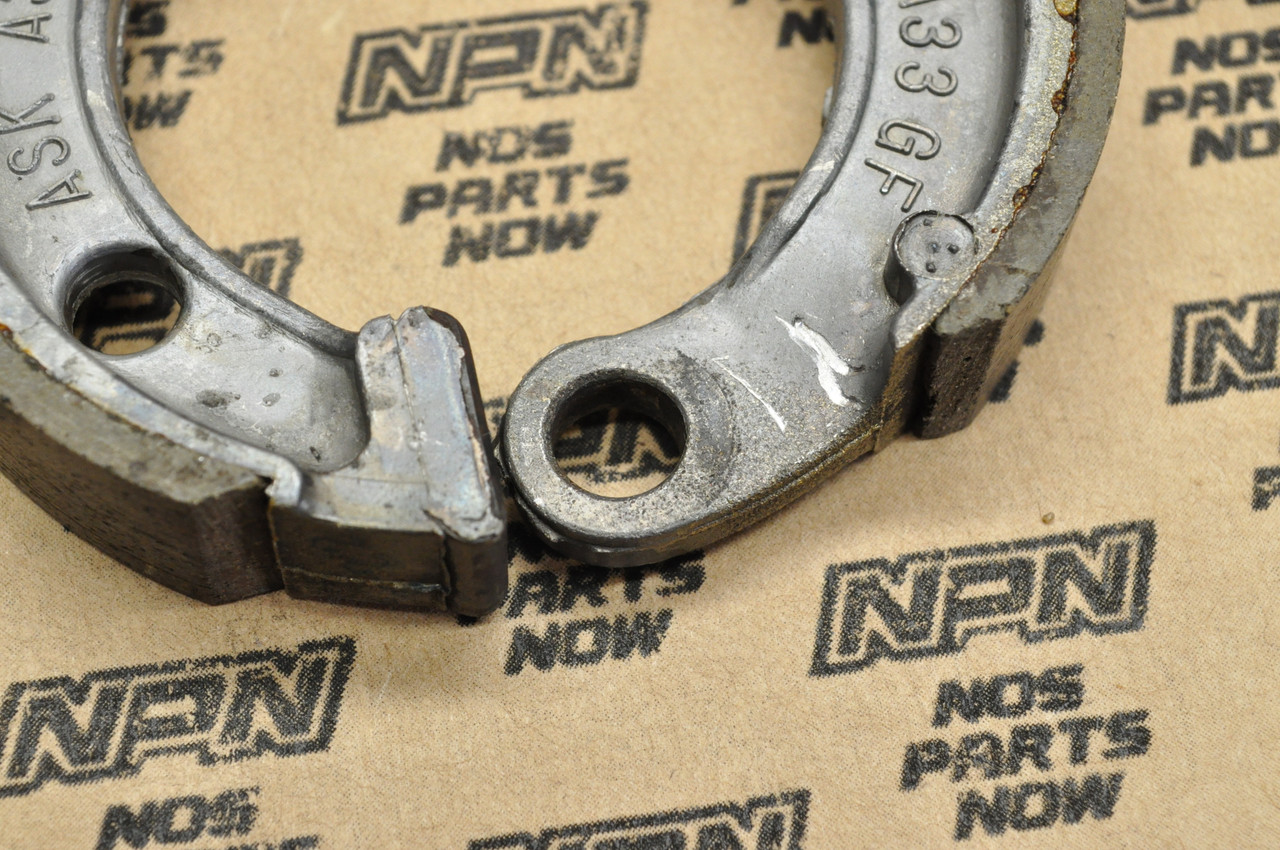 VTG OEM Honda 1984-87 NQ50 Spree Front or Rear Brake Shoe Pad Set 43120-GK8-003