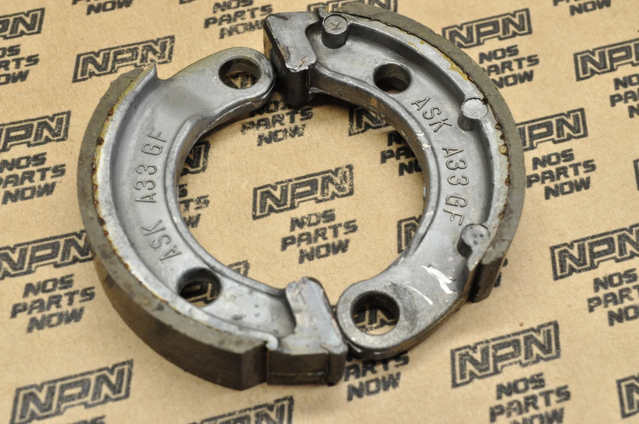 VTG OEM Honda 1984-87 NQ50 Spree Front or Rear Brake Shoe Pad Set 43120-GK8-003