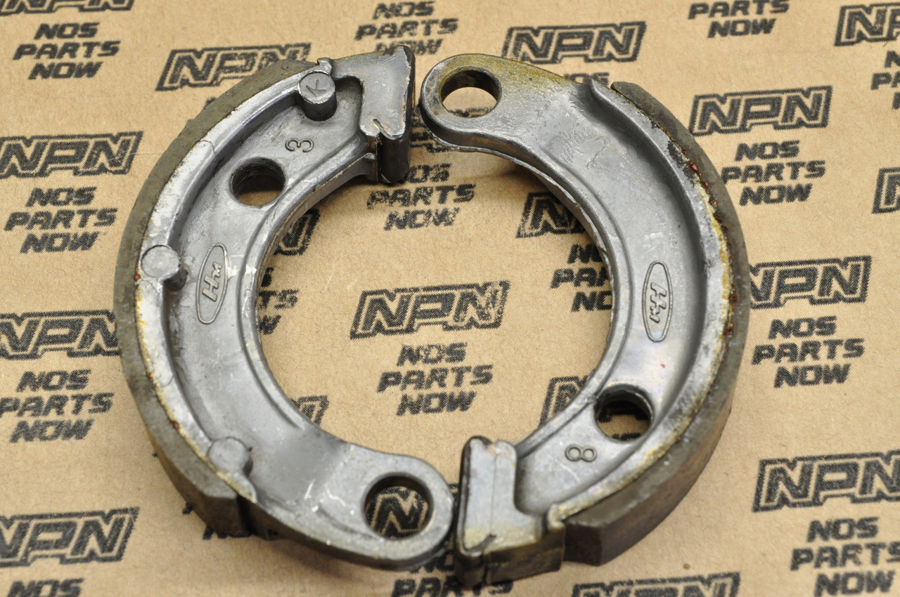 VTG OEM Honda 1984-87 NQ50 Spree Front or Rear Brake Shoe Pad Set 43120-GK8-003
