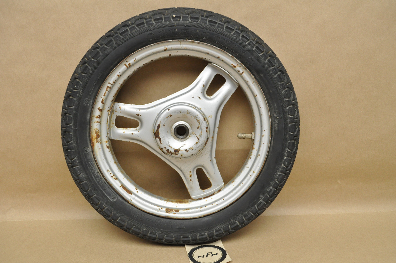 VTG OEM Honda 1984-85 NQ50 Spree 10" Rear Wheel & Rim 10x1.50 42650-GK8-000 ZA