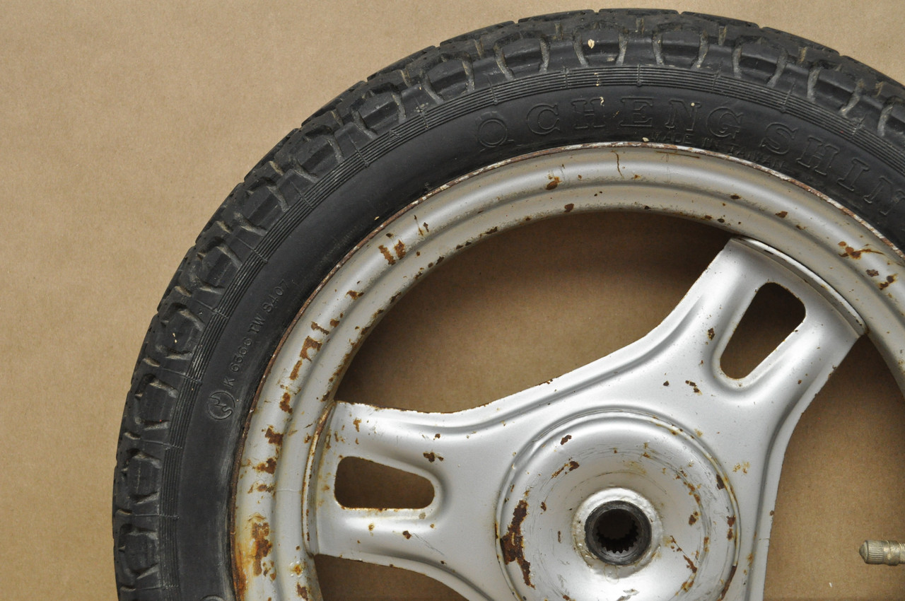 VTG OEM Honda 1984-85 NQ50 Spree 10" Rear Wheel & Rim 10x1.50 42650-GK8-000 ZA