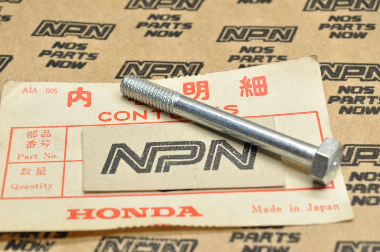 NOS Honda ATC70 CA77 CB550 CB72 CB750 SL350 XL185 XR185 Bolt 92000-06055-0A