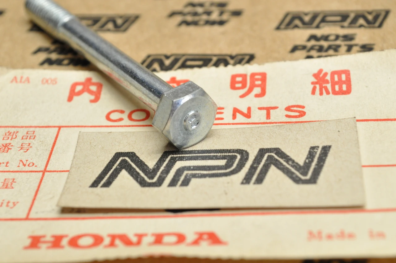 NOS Honda ATC70 CA77 CB550 CB72 CB750 SL350 XL185 XR185 Bolt 92000-06055-0A