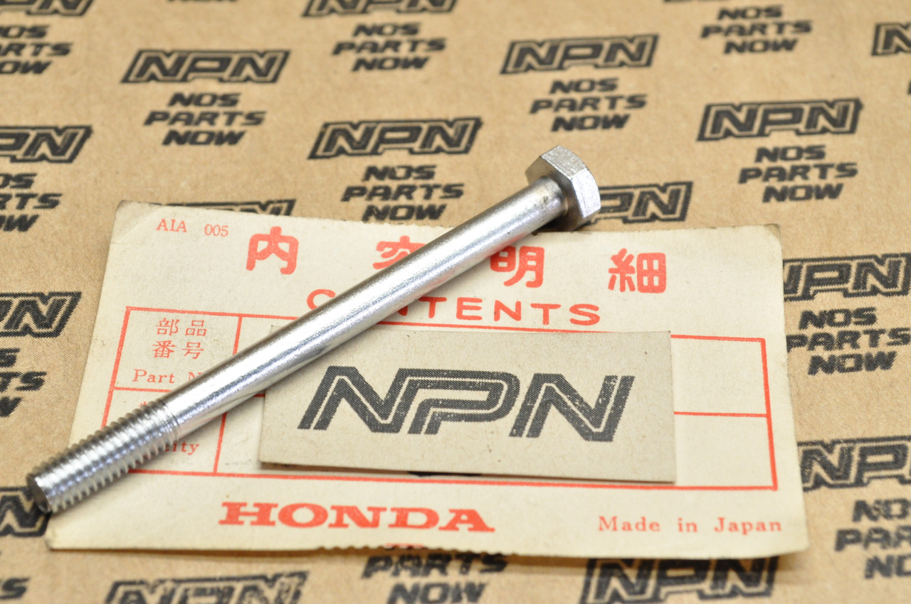 NOS Honda C100 CA100 C102 CA102 Front Cover Leg Shield Hex Bolt 92000-06075-02