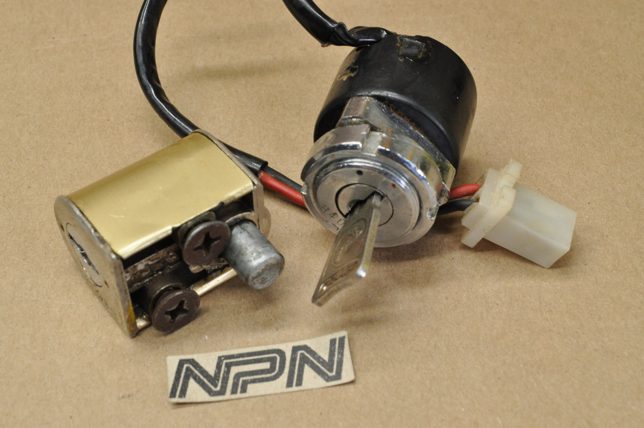 VTG OEM Honda CL90 S90 Ignition Switch w/ Steering Lock & Key Set 35010-028-010