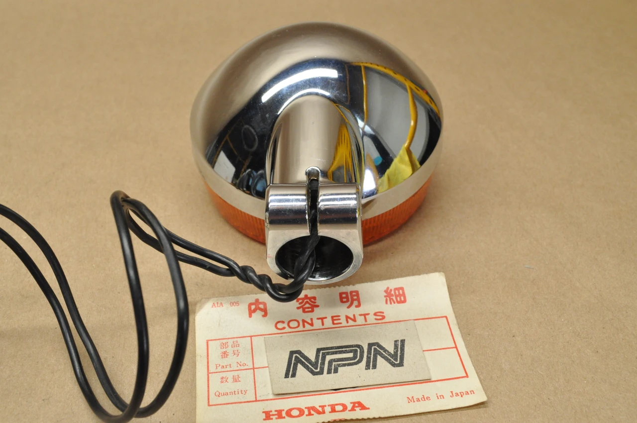 NOS Honda GL1000 CB400 CB500 CB550 CB750 CB900 CX500 Turn Signal 33400-377-671