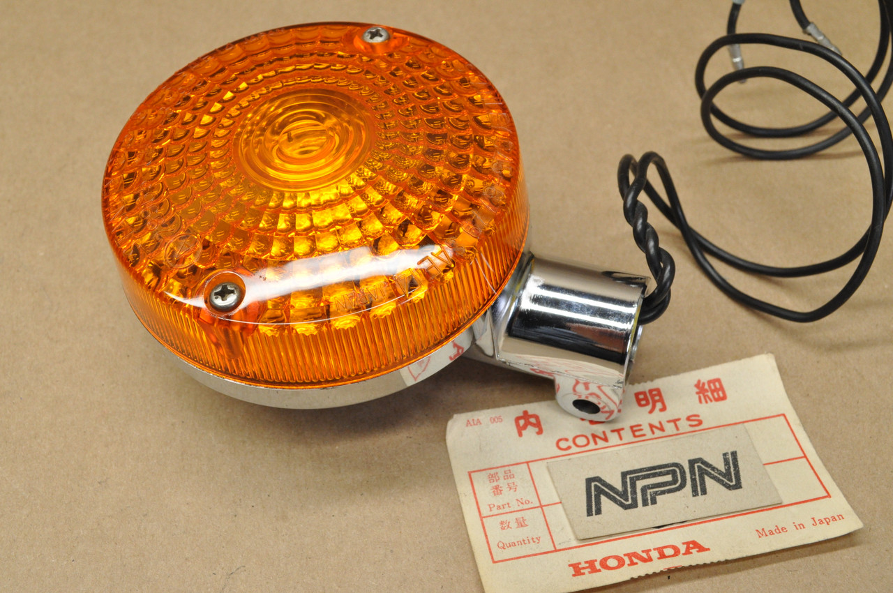 NOS Honda GL1000 CB400 CB500 CB550 CB750 CB900 CX500 Turn Signal 33400-377-671