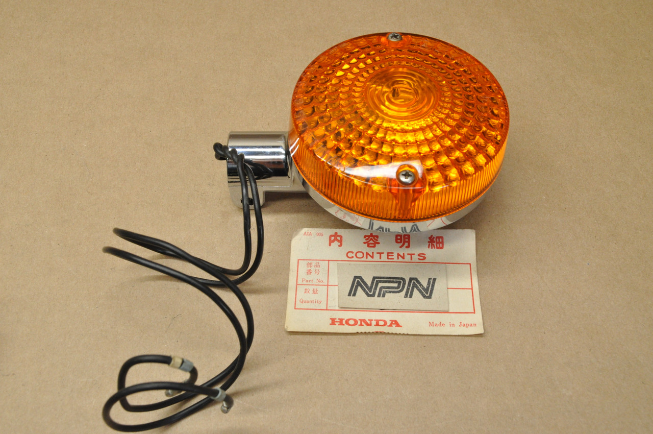 NOS Honda GL1000 CB400 CB500 CB550 CB750 CB900 CX500 Turn Signal 33400-377-671