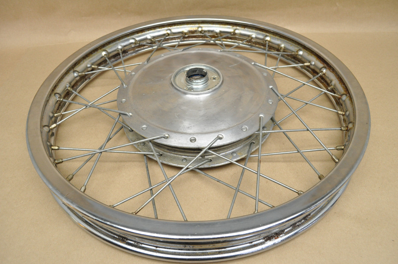 VTG OEM Honda CB450 K0 CL72 CL77 Front Wheel Rim & Hub Assembly 44601-283-000