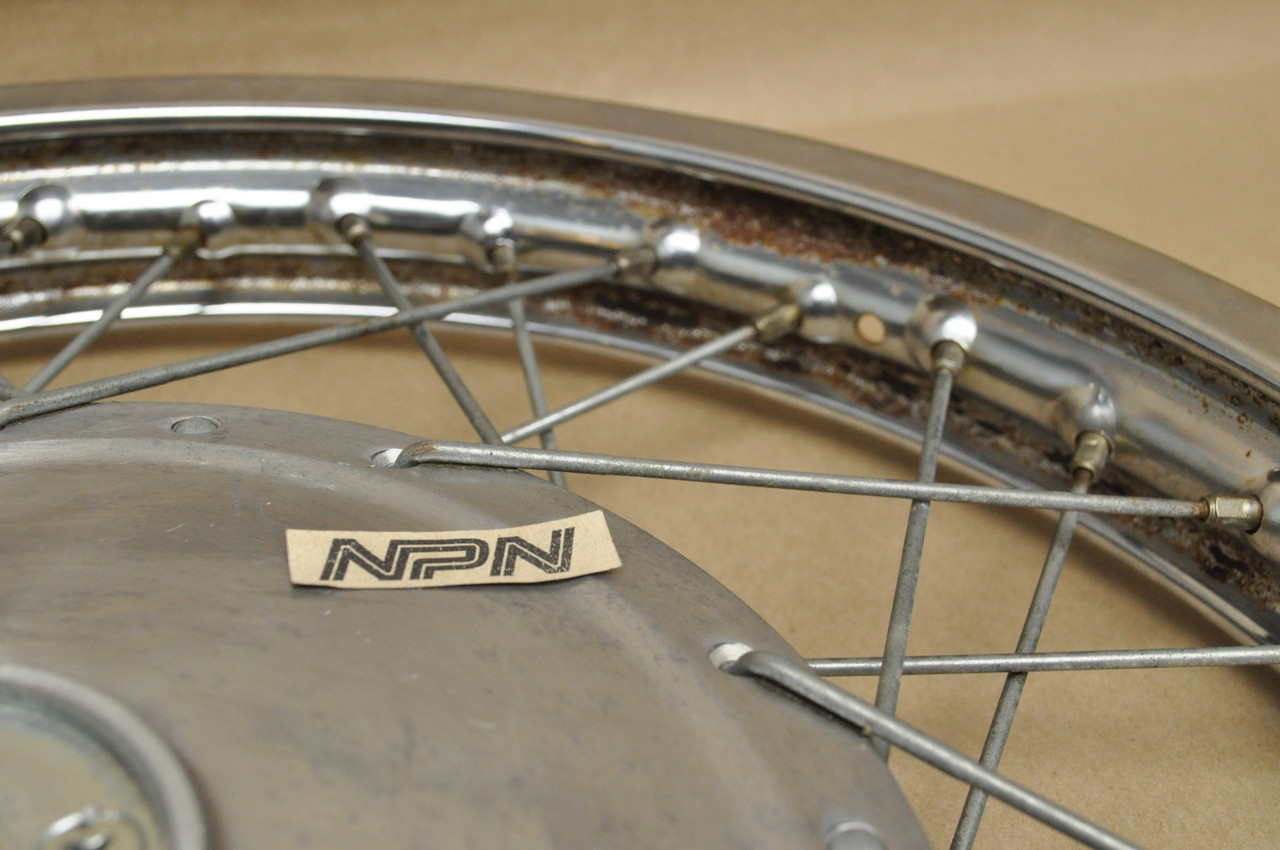 VTG OEM Honda CB450 K0 CL72 CL77 Front Wheel Rim & Hub Assembly 44601-283-000