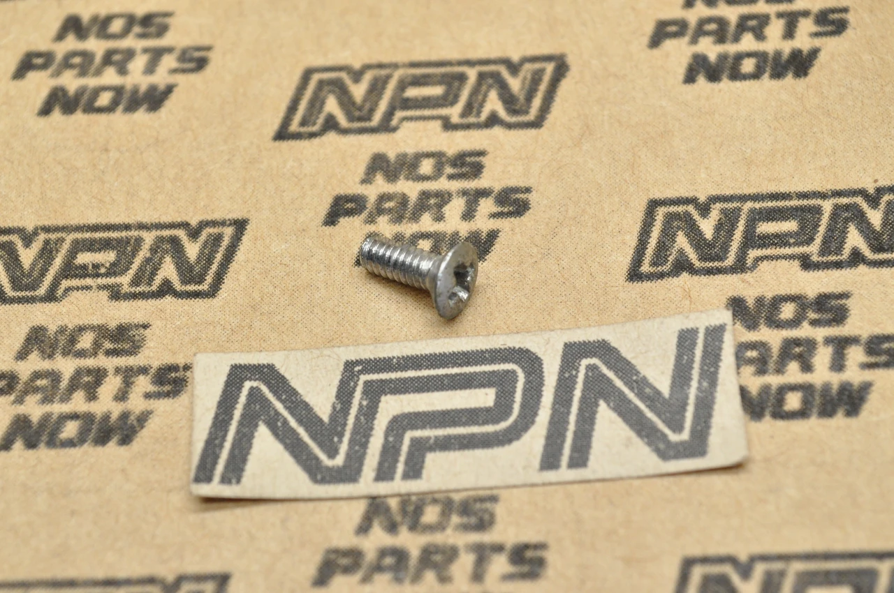 VTG OEM Honda C105 CA105T CA200 CA77 CT200 CT90 Cover Oval Screw 3x8 93700-03008
