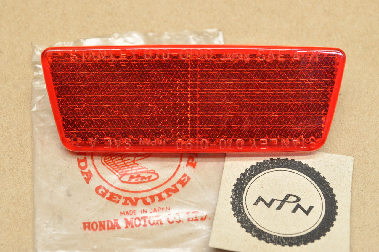 NOS Honda C70 CT90 K4-K5 SL100 K2 SL125 K1 SL350 K2 Reflector Lens 33746-092-671