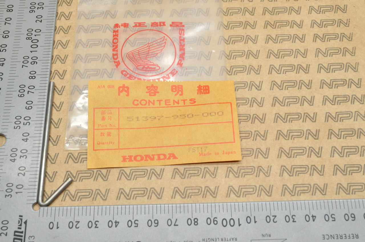 NOS Honda 1977-84 FL250 Odyssey Front Arm Locking Wire 51397-950-000
