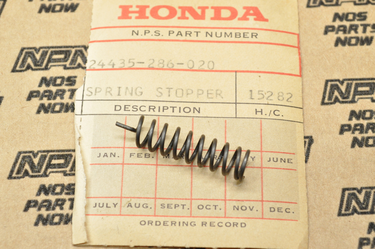 NOS Honda CB350 CL350 SL350 Gear Shift Drum Stopper Spring 24435-286-020