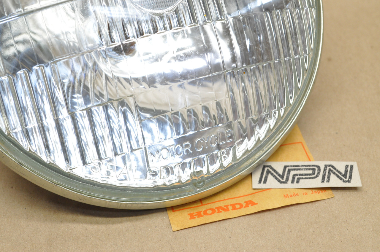 NOS Honda CB650 CB750 CX500 Sealed Head Light Beam 12V 65/50 W 33120-425-671