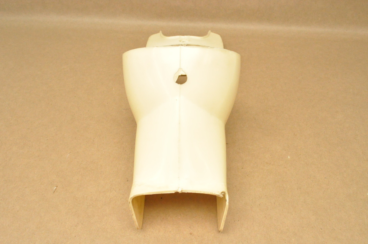 NOS Honda C100 C102 Headlight Bucket Case Cover in White 61301-001-020 A