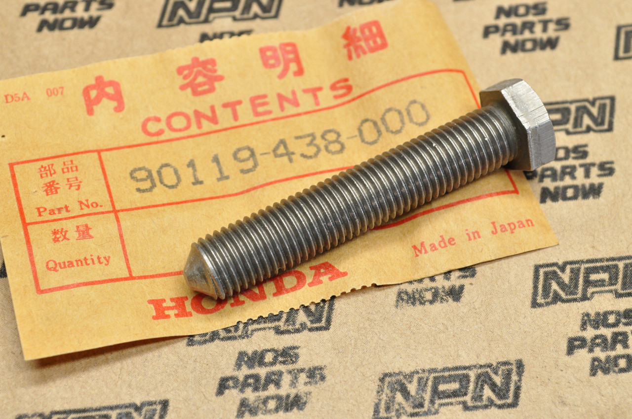 NOS Honda CB750 F CB900 CBX VF1000 Chain Tension Adjusting Bolt 90119-438-000