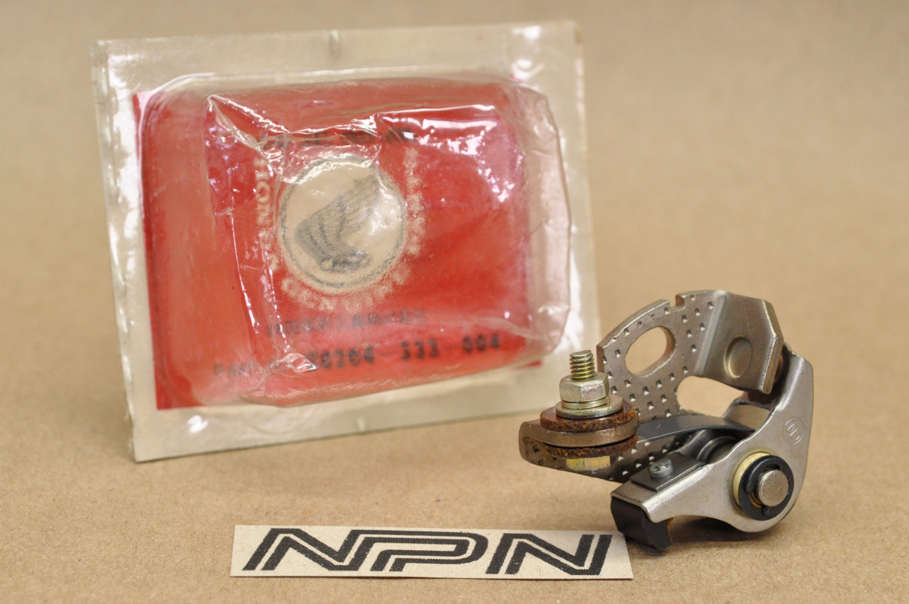 NOS Honda CB350 F CB400 F Left Ignition Points Contact Breaker 30204-333-004