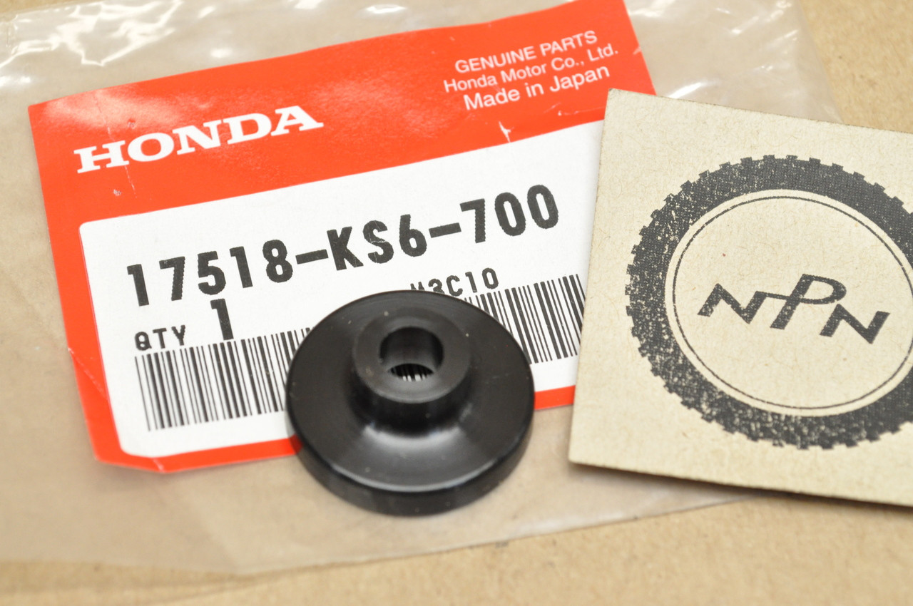 NOS Honda CR125 R CR250 R CR500 R Gas Tank Screw Seat Collar 17518-KS6-700