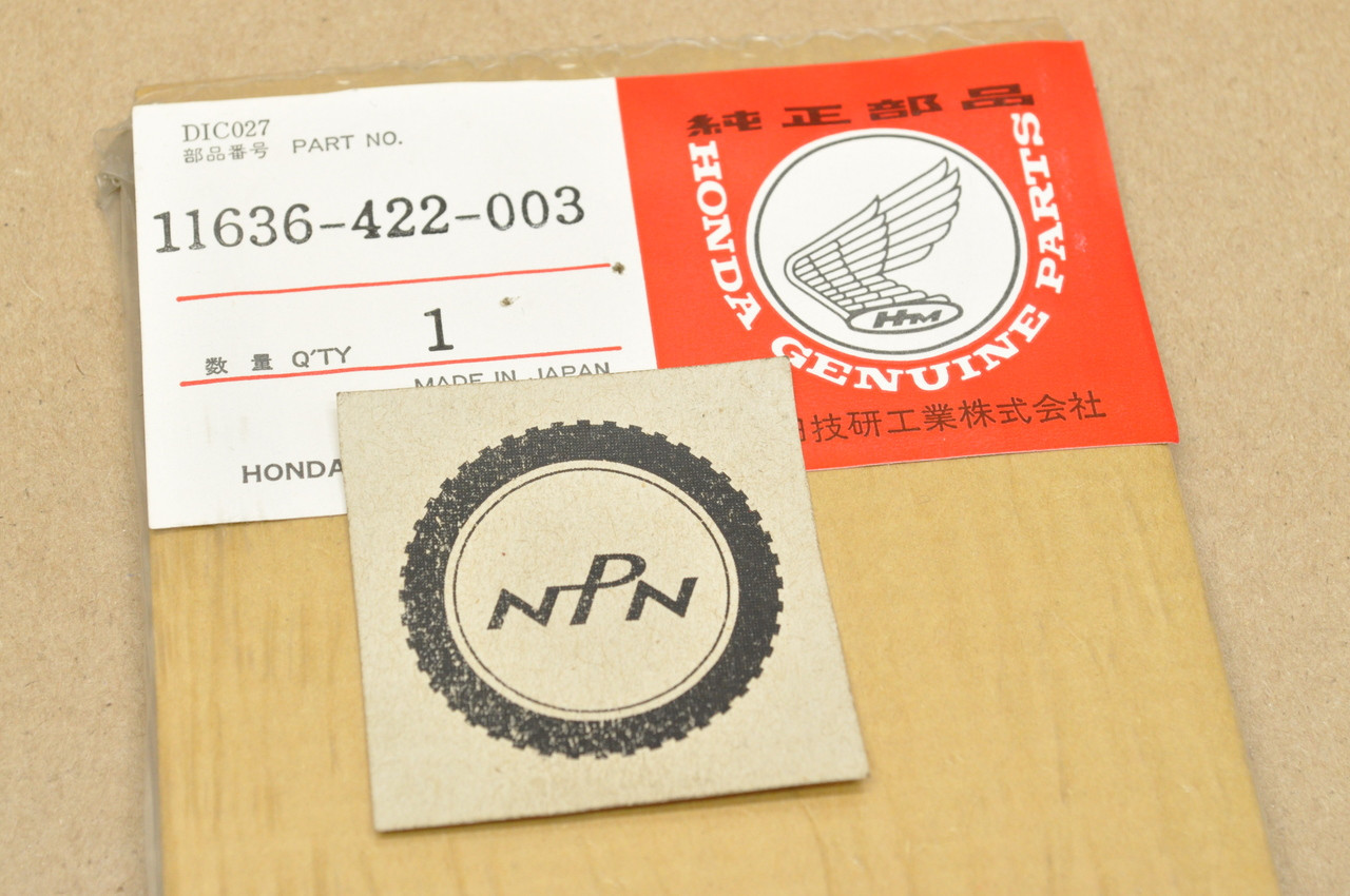 NOS Honda 1979-82 CBX Super Sport Crank Case Cap Gasket 11636-422-003