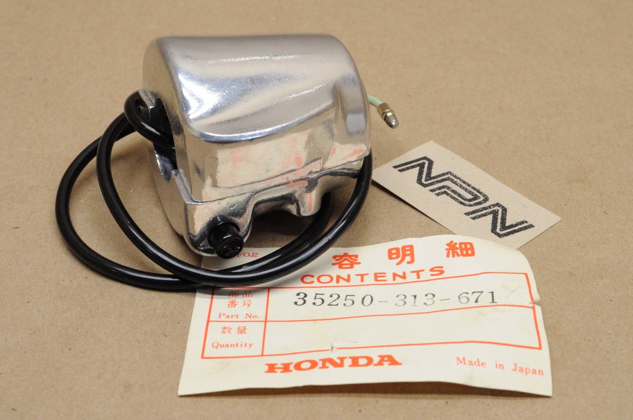 パンダ HONDA SL175 ハンドルまわり ハンドルスイッチ クラッチホルダー