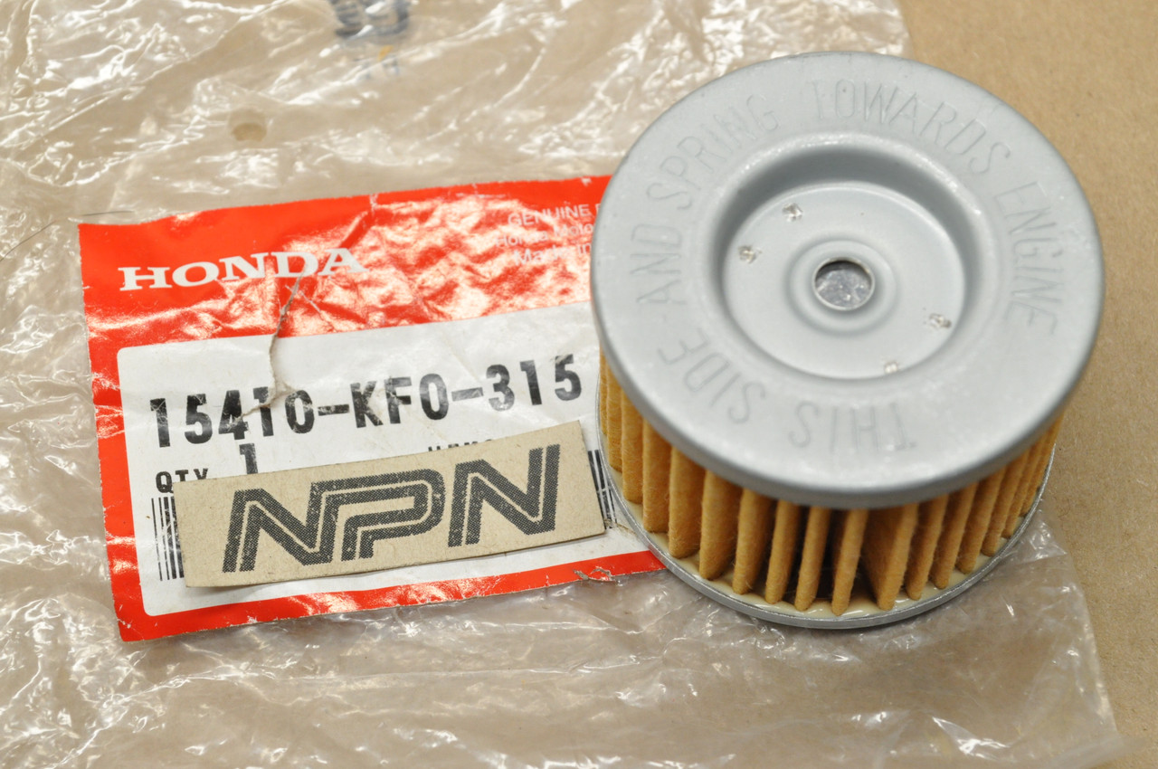 NOS Honda ATC250 ATC350 TRX250 XL250 XL350 XL600 XR250 Oil Filter 15410-KF0-315