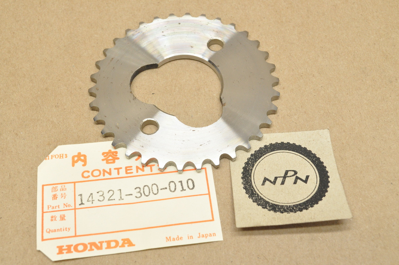 NOS Honda CB750 K0-K5 Cam Chain Sprocket Gear 14321-300-010