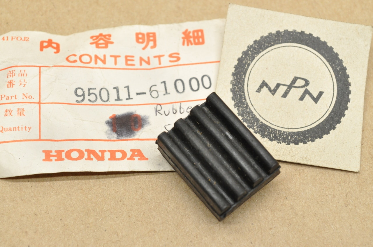 NOS Honda C70 CB450 CB750 CB900 CL360 GL1500 TRX350 Stopper Rubber 95011-61000