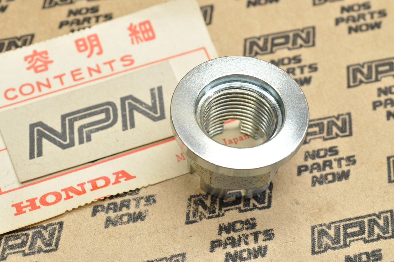 NOS Honda CB550 CB650 CB750 CB900 CBX CR250 GL1100 Axle Nut 18mm  90305-393-000