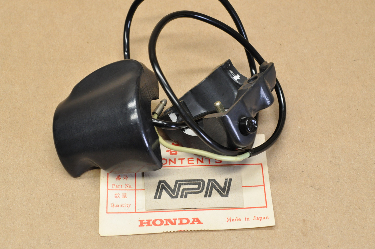 NOS Honda SL350 K0 Left Handlebar Horn Push Button Control Switch 35250-310-671