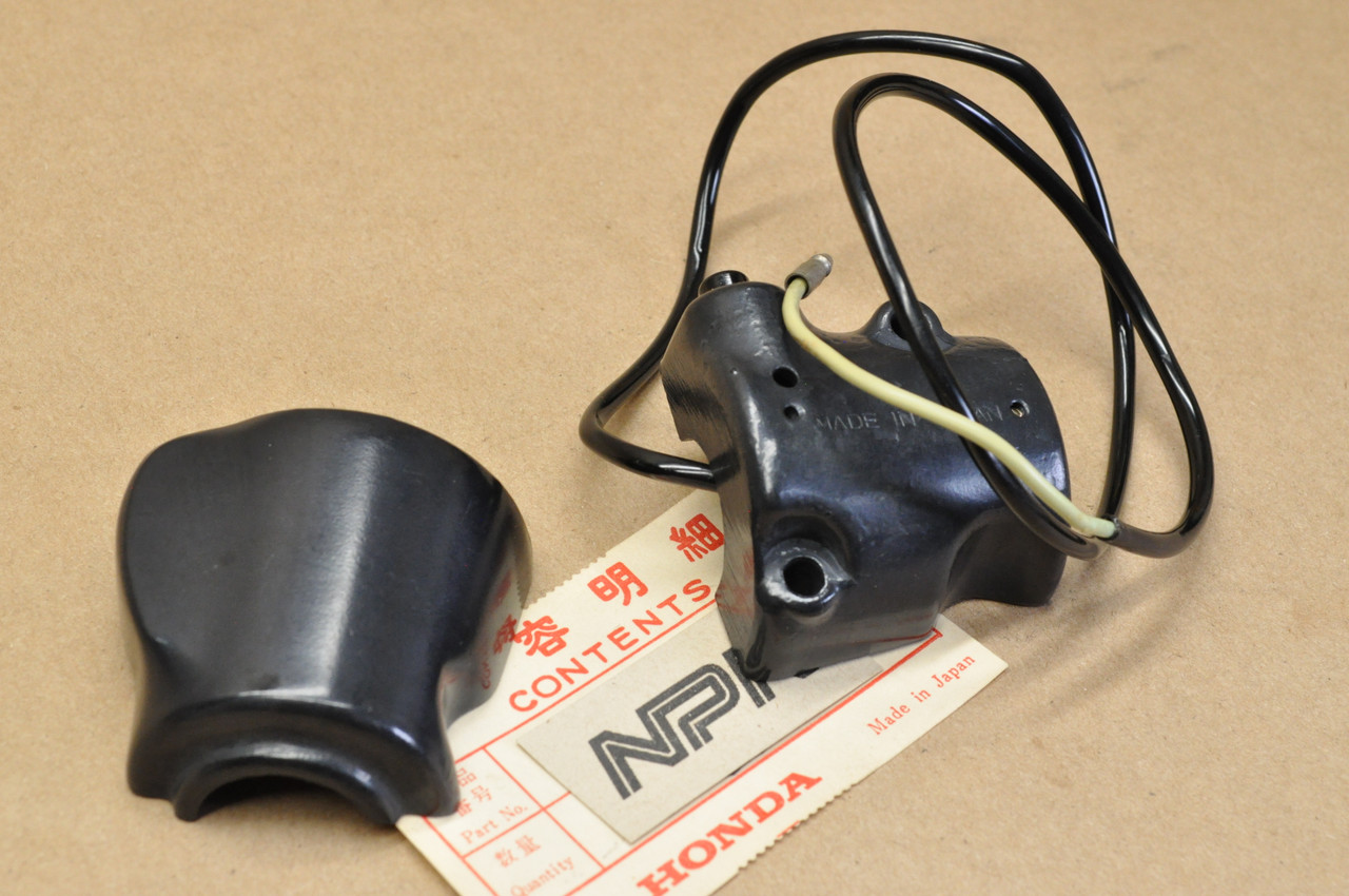NOS Honda SL350 K0 Left Handlebar Horn Push Button Control Switch 35250-310-671
